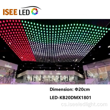 25 cm DMX LED Kinetic Sféry pro kluby